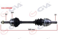 KOMPLE AKS SOL CORSA B 1.6 (93-00) ABS'Lİ (29 DİŞ)...