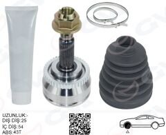 ÖN AKS KAFASI DIŞ SAĞ-SOL VOLVOS40 I 97>04 1.8...