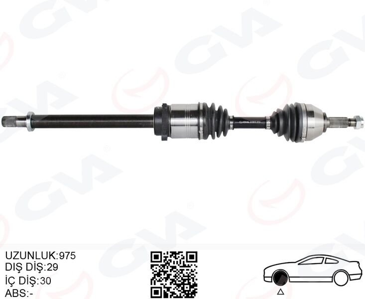 ÖN AKS SAĞ RENAULT KOLEOS (HY_) 2.0 DCI A-T (08-14...