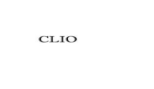 ARKA YAZI CLIO III ''CLIO'' (BÜYÜK HARFLE YAZILI OLA...