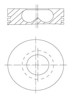 PISTON + SEGMAN 84.50mm BMW B37 B47 F10 F20 F30 F4...