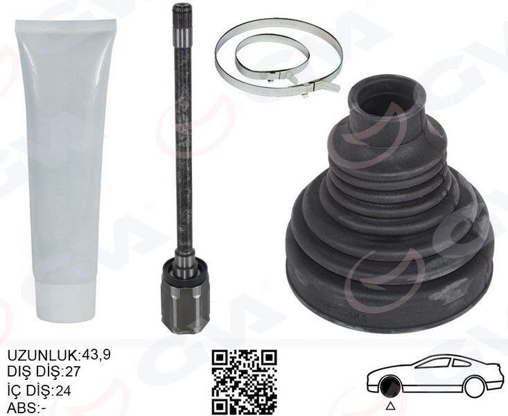 AKS MILI ÖN SAĞ BMW X5 E70 X6 E71 E72 (SANZIMAN T...