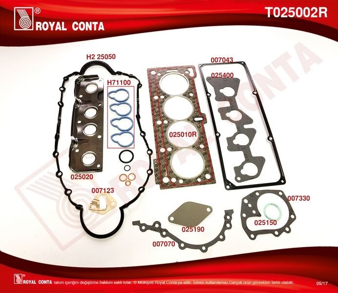 MOTOR ÜST CONTA TK. MEGANE I 96> CLIO II 98>...
