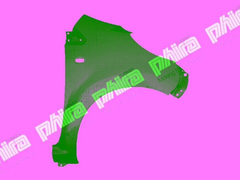 ÇAMURLUK ÖN SAĞ SAC PEUGEOT 107 2005>