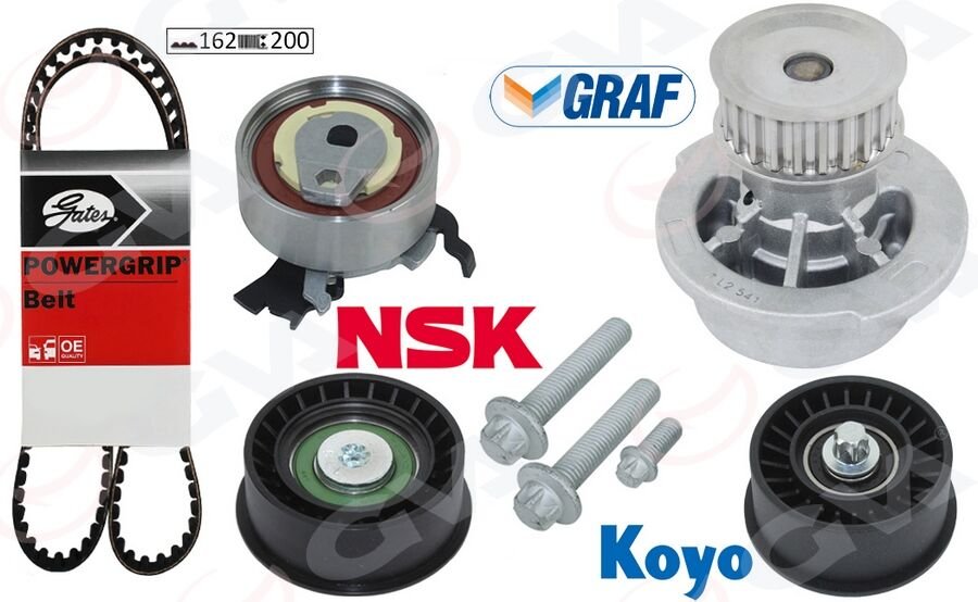 DEVİRDAİMLİ EKSANTRİK GERGİ KİTİ ASTRA G-CORSA C-V...