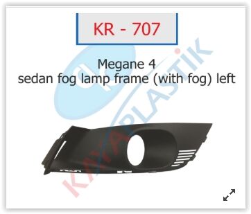 SİS FAR ÇERÇEVESİ SOL MGN 4 (SEDAN MODEL) (SİSLİ)