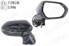 DIŞ DİKİZ AYNASI SAĞ (ELEKTİKLİ+SİNYALLİ+KONV+SİYA...