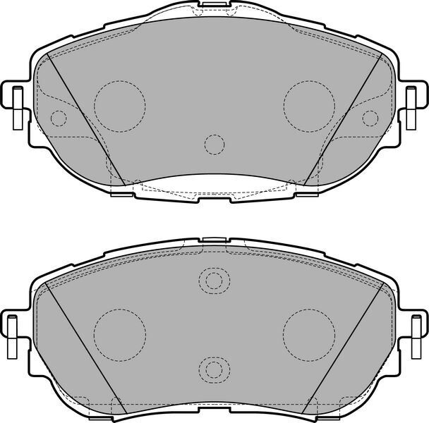 ÖN FREN BALATA TOYOTA AURIS COROLLA 1.33L 1.6L 1NR...