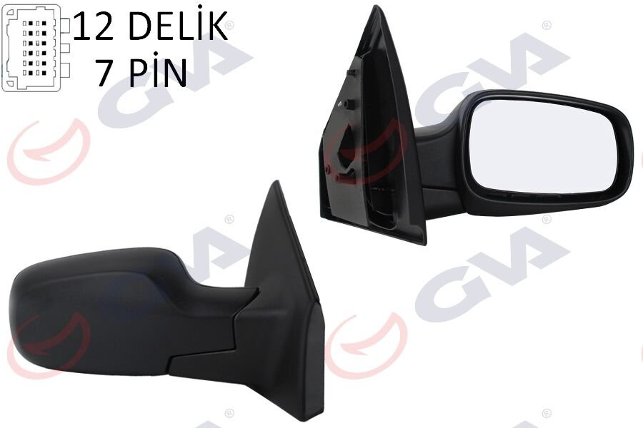 DIŞ DİKİZ AYNASI SAĞ CLIO 06> ELEKTRİKLİ+ISITMA...