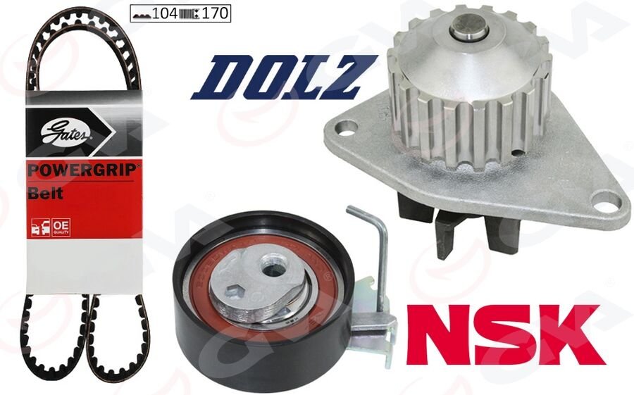 DEVİRDAİMLİ EKSANTRİK GERGİ KİTİ(104x170)206-207-3...