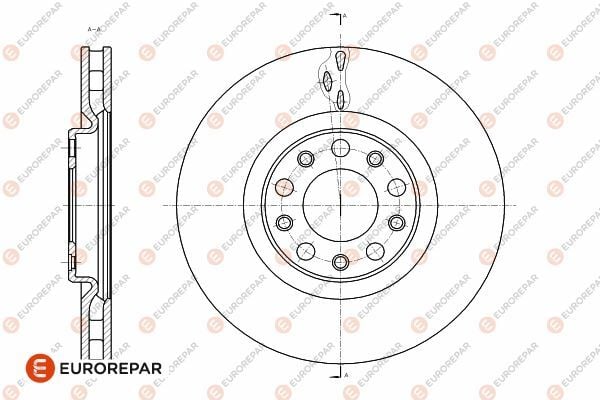 FREN DISKI ON ( ADET ) FIAT 500 X  ALFA ROMEO 159-GIULIETTA-RENEGADE-COMPASS 05-