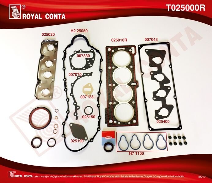 MOTOR ÜST CONTA TK. MEGANE I 96> CLIO II 98>...