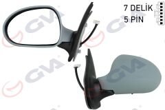 DIŞ DİKİZ AYNASI SOL ALBEA 06> ELEKTRİKLİ+ASTAR...