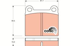 FREN BALATASI ARKA MERCEDES W126 C126 W116 C107