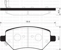 BALATA ÖN DİSK CHERY A3-G5 JC22-B21