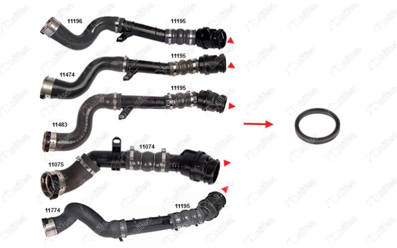 TURBOSARJ BORU CONTASI RENAULT CLIO IV-CAPTUR-LOGA...