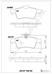ARKA BALATA FOCUS II CMAX 03> CONNECT 02> LA...