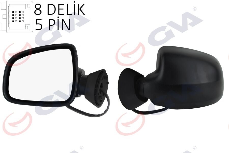 DIŞ DİKİZ AYNASI SOL LOGAN SW-MCV 08> ELEKTRİKL...