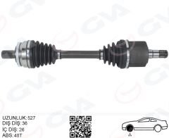 ÖN AKS KOMPLE SOL VOLVO S60 I 2.0 T 2.4 04>10 V...