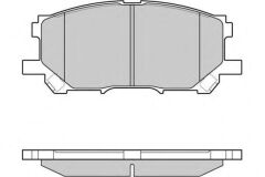 BALATA ÖN DİSK LEXUS RX (03-08) TOYOTA HARRIER (03...