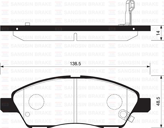 BALATA ÖN DİSK NISSAN CUBE-TIIDA 07=>