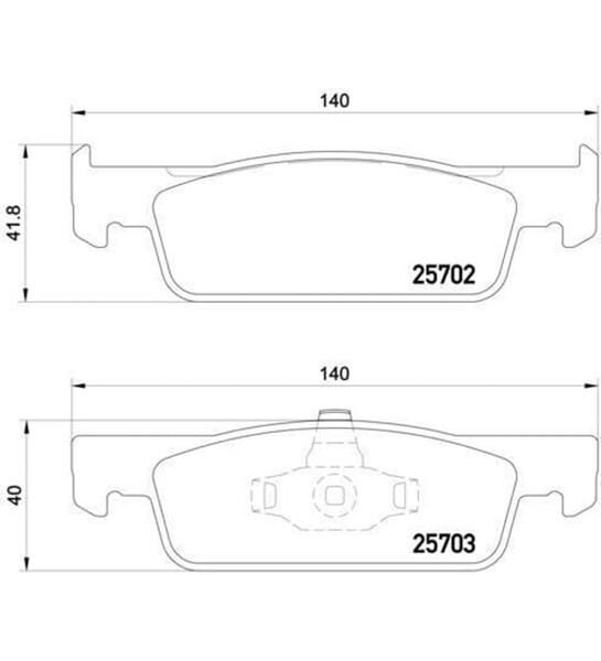 ÖN FREN BALATASI RENAULT CLIO IV 12> SYMBOL III...