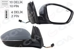 DIŞ DİKİZ AYNASI SAĞ CORSA (19-) ELEKTİRKLİ+KATLA...