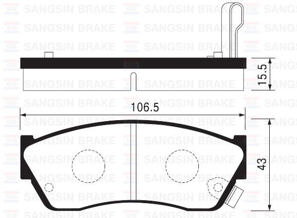 BALATA ÖN DİSK SUBARU JUSTY 1.3 4WD (95-98) TATA I...