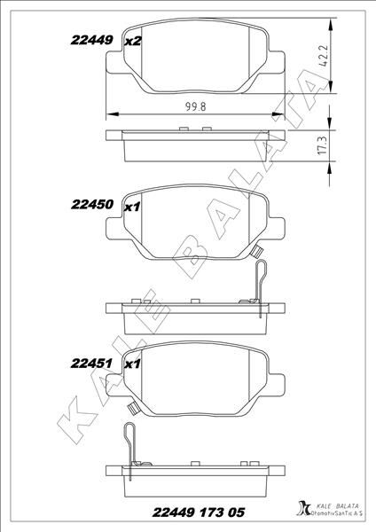 ARKA BALATA FIAT EGEA 16> 1.3D MTJ 1.4 1.6E-TOR...