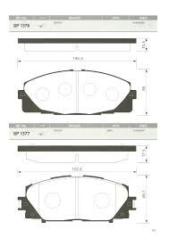 BALATA ÖN DİSK TOYOTA HI-ACE 06=> (GDB3485)