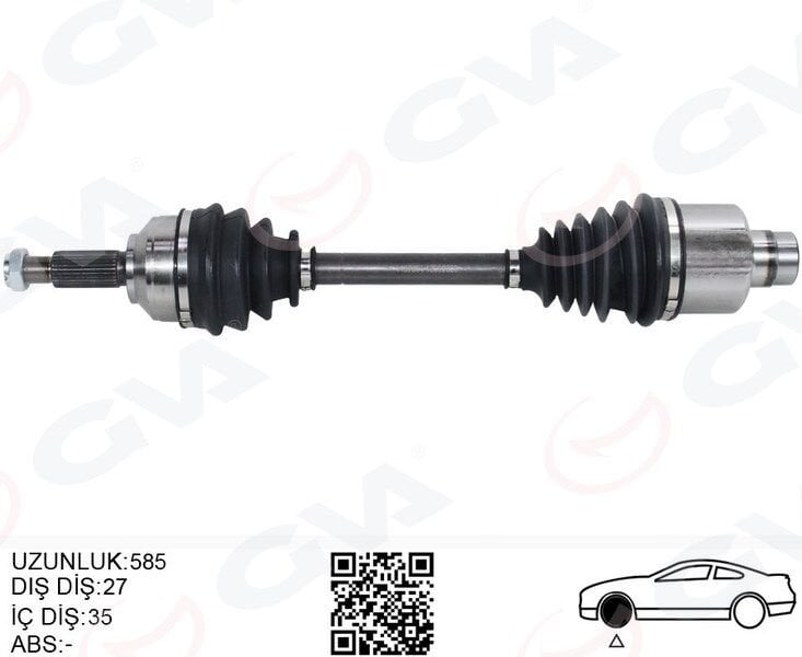 ON AKS KOMPLE SAG MONDEO III 1.8 - 2.0 16V- 2.0TD...