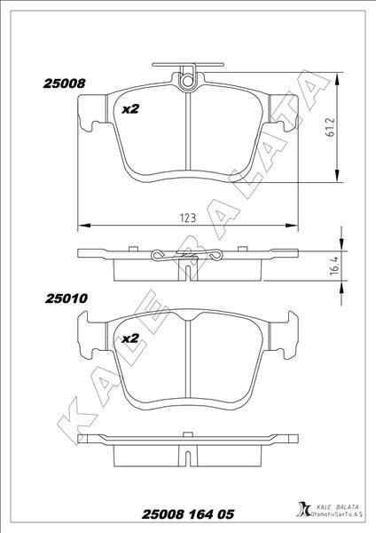 ARKA BALATA VW GOLF VII (2014=> TOURAN T-ROC (2...