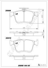 ARKA BALATA VW GOLF VII (2014=> TOURAN T-ROC (2...