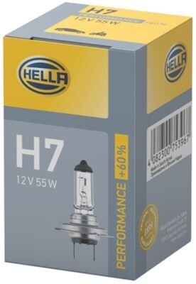 AMPUL H7 12V 55W PX26d PERFORMANCE UP TO 60%