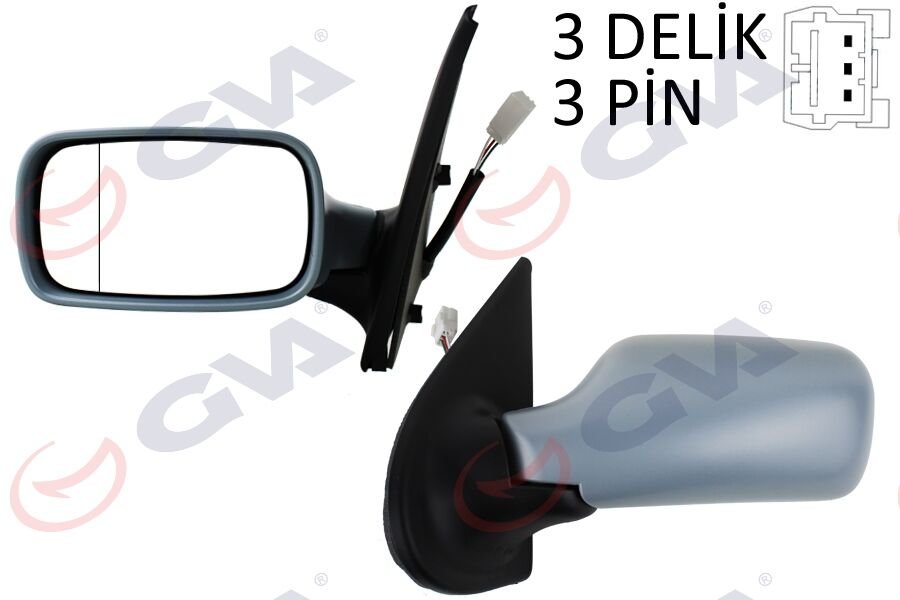 DIŞ DİKİZ AYNASI SOL PALIO 98> ELEKTRİKLİ+ISITM...