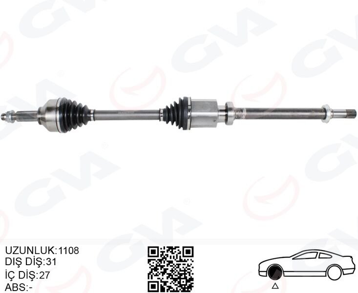 KOMPLE AKS ÖN SAĞ CUSTOM 17> 2.0 ECOBLUE  (AUTO...