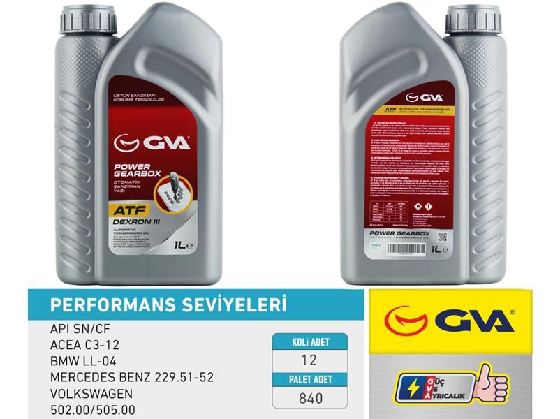 OTOMATİK ŞANZIMAN YAĞI ATF III 1 LT PLATINUM DEXRO...