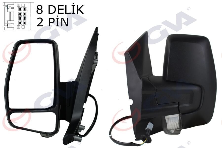 DIŞ DİKİZ AYNASI SOL TRANSİT CUSTOM V362 12> ME...