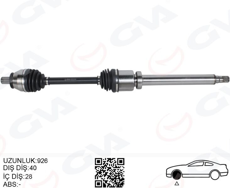 ON AKS KOMPLE SAG MONDEO IV 2.0 TDCI 07>14 OT...