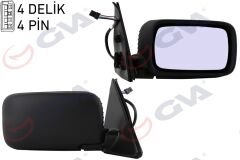 DIS DIKIZ AYNASI ELEKTIRIKLI ISITMALI MAVI CAM SAG...