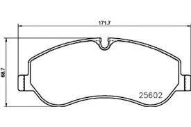 ÖN BALATA FORD TRANSIT V363 14> -TRANSIT CUSTOM...