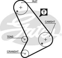 TRIGER KAYISI 130RH254 TRANSIT 2.5 D 87-91