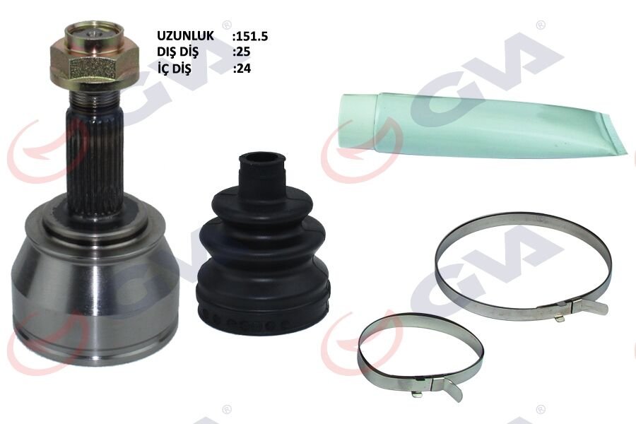 AKS KAFASI DIŞ ÖN DOBLO 1.9 JTD (01-) DOBLO-ALBEA ...