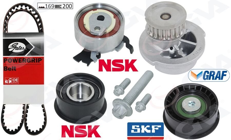 DEVİRDAİMLİ EKSANTRİK GERGİ KİTİ ASTRA F-CORSA B-V...