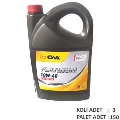 MOTOR YAĞI 10W40 7 LT PLATINUM YARI SENTETİK API S...