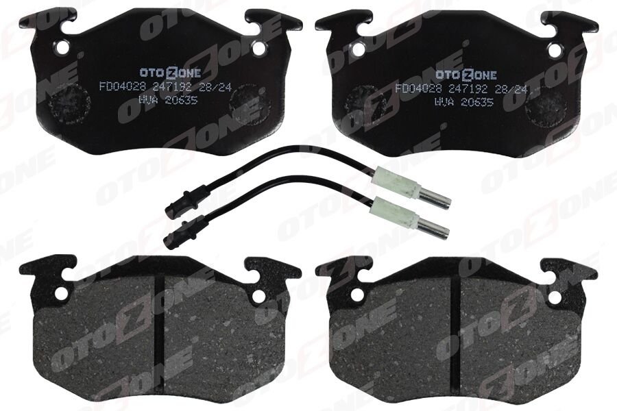 ÖN FREN BALATASI P106 91>04 P205 83>94 P305 ...