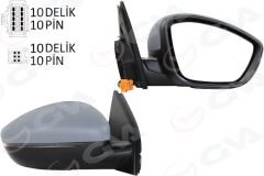 DIŞ DİKİZ AYNA SAĞ ELEKTRİKLİ ISITMALI ASTARLI KON...