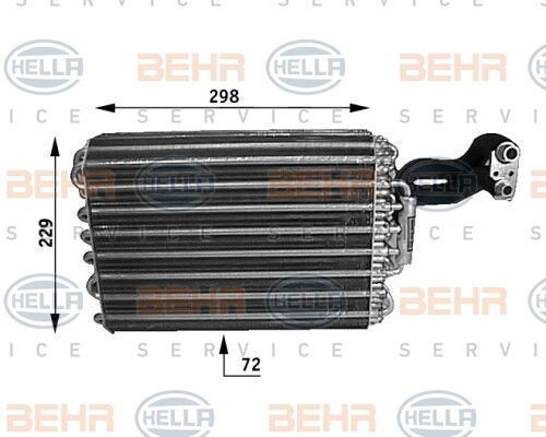 EVAPORATOR W124 85-95