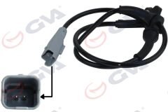 ABS DEVİR SENSÖRÜ ÖN PEUGEOT PARTNER 08> CITROE...