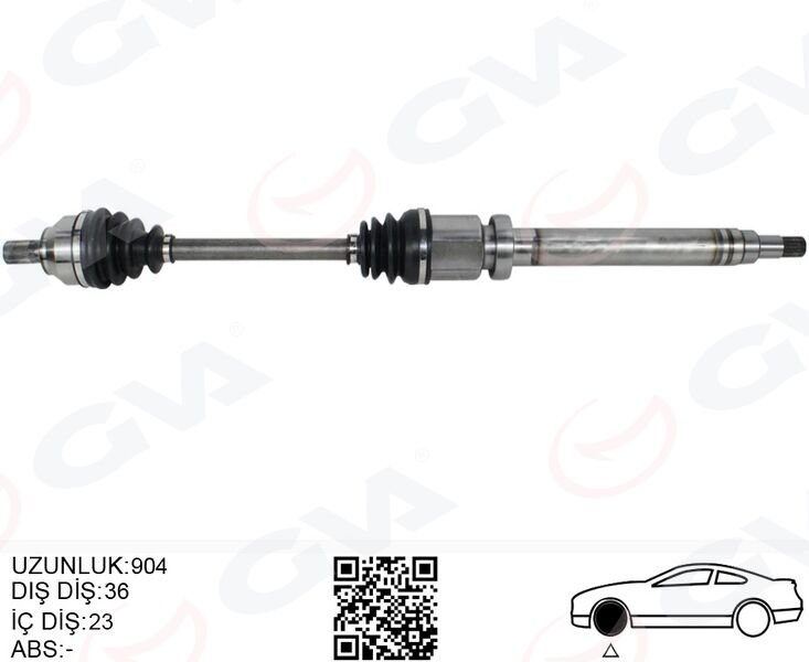 ON AKS KOMPLE SAG FOCUS II 1.6- 1.8 TI 04>11 ...